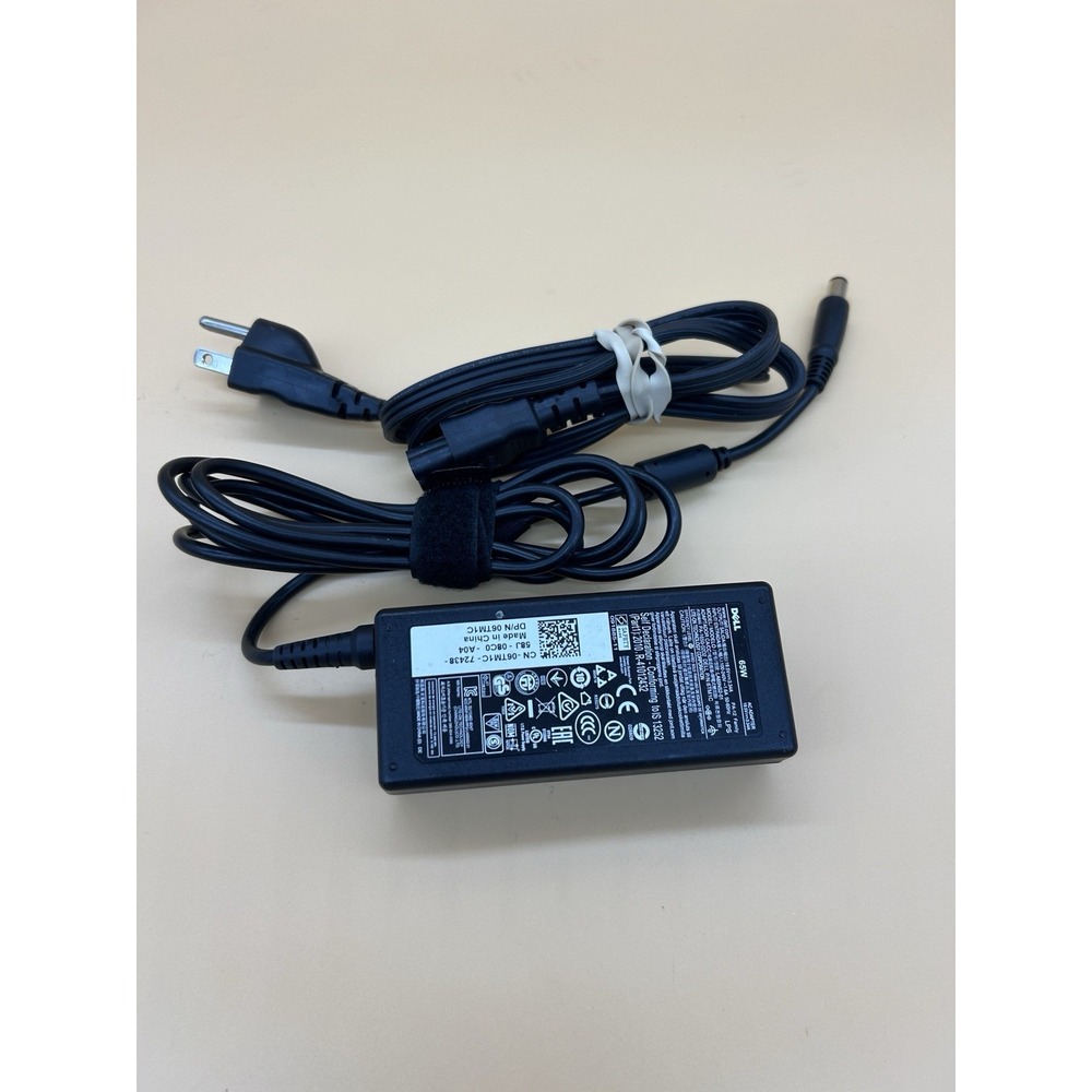 Dell LA65NS2-01 65W OEM Laptop AC Adapter Charger 19.5V 3.34A 6TM1C